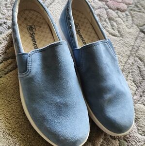 Spenco Women's Blue Mules